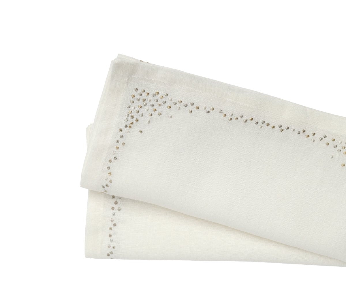 Premium Pin Dot Napkins - Set of 4 for Elegant Dining, Parties & Home Decor | Stylish Cotton Table Linens for Weddings, Dinner Parties & Special Occasions