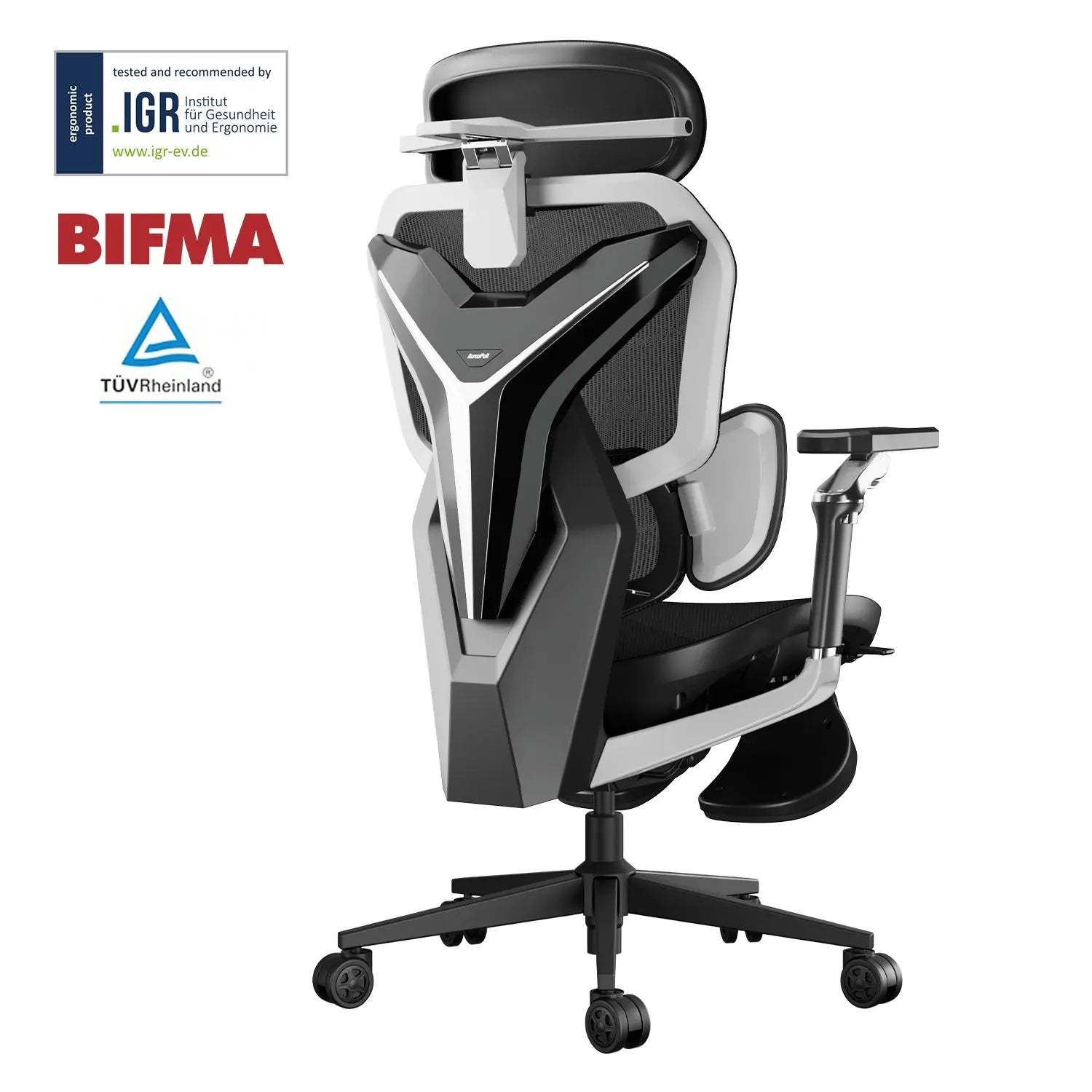 AutoFull G7 Ergonomic Gaming Chair with Lumbar Support - Adjustable Height Swivel Computer Desk Chair for PC Gamers & Office Workers - Perfect for Long Gaming Sessions & Home Office Work