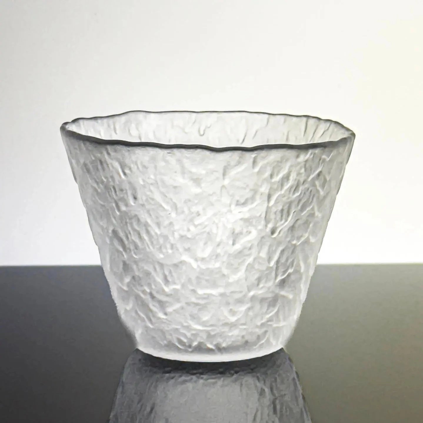 Premium Hazy Snow Whisky Glass - 200ml Japanese Style Tumbler with Elegant Wooden Gift Box - Perfect for Scotch, Bourbon & Whiskey Tasting at Home Bar or as Luxury Gift