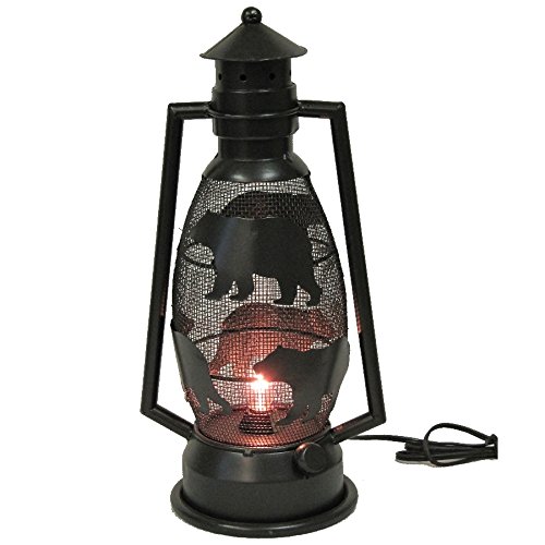 LL Home Electric Bear Lantern - Cute Night Light for Kids Room, Nursery, Camping & Outdoor Adventures - USB Rechargeable LED Nightlight for Bedroom Decor & Gift Ideas