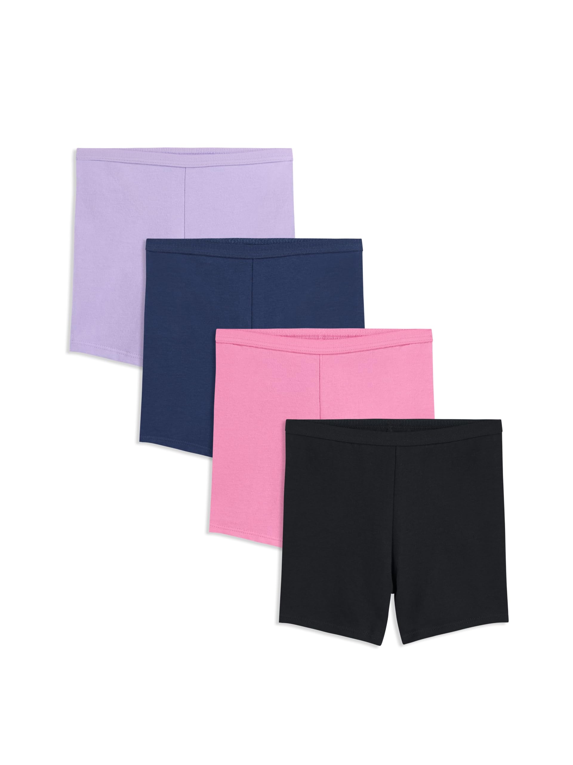 Fruit of the Loom Baby Girls Toddler Playshort Dress Shorts - Soft Cotton Play Outfit for Toddler Girls, Perfect for Playdates, Daycare & Summer Activities