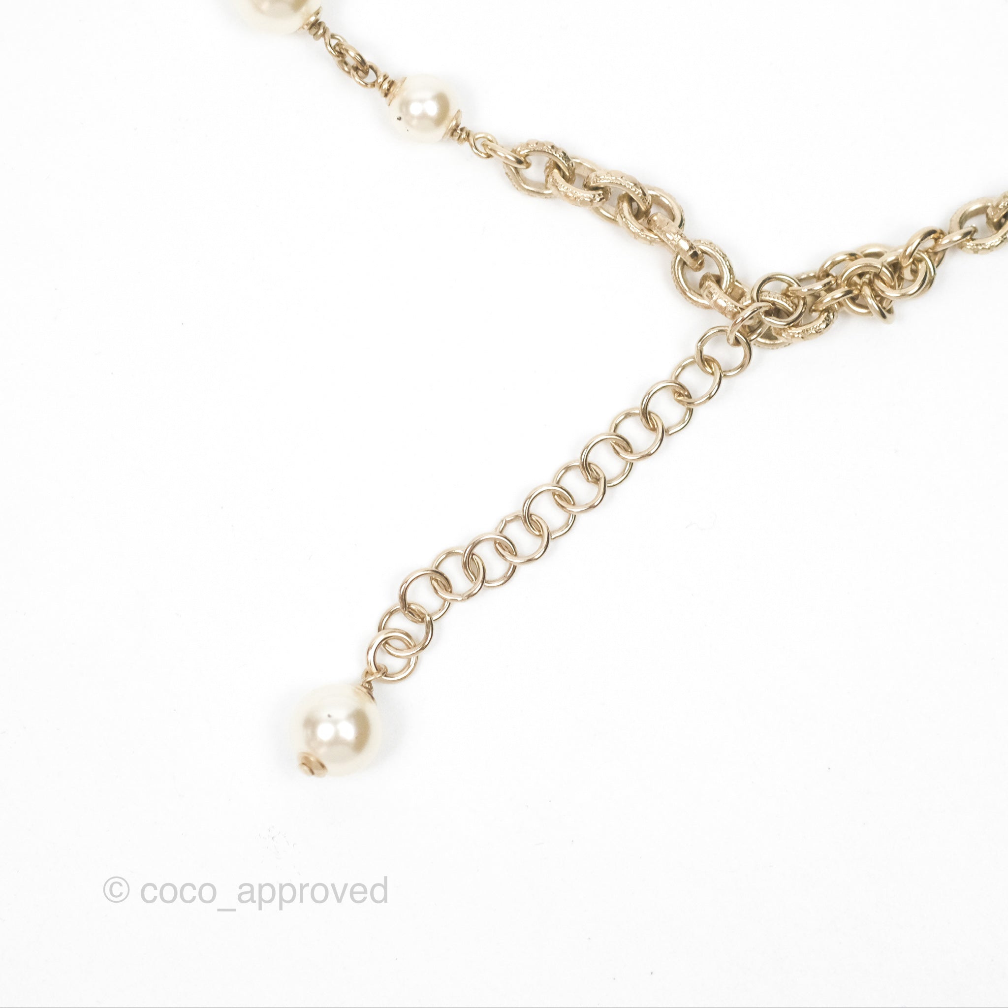 Chanel CC Keys Pendant Double Chain Necklace in Gold Tone - Elegant Fashion Jewelry for Women, Perfect for Parties, Date Nights & Special Occasions