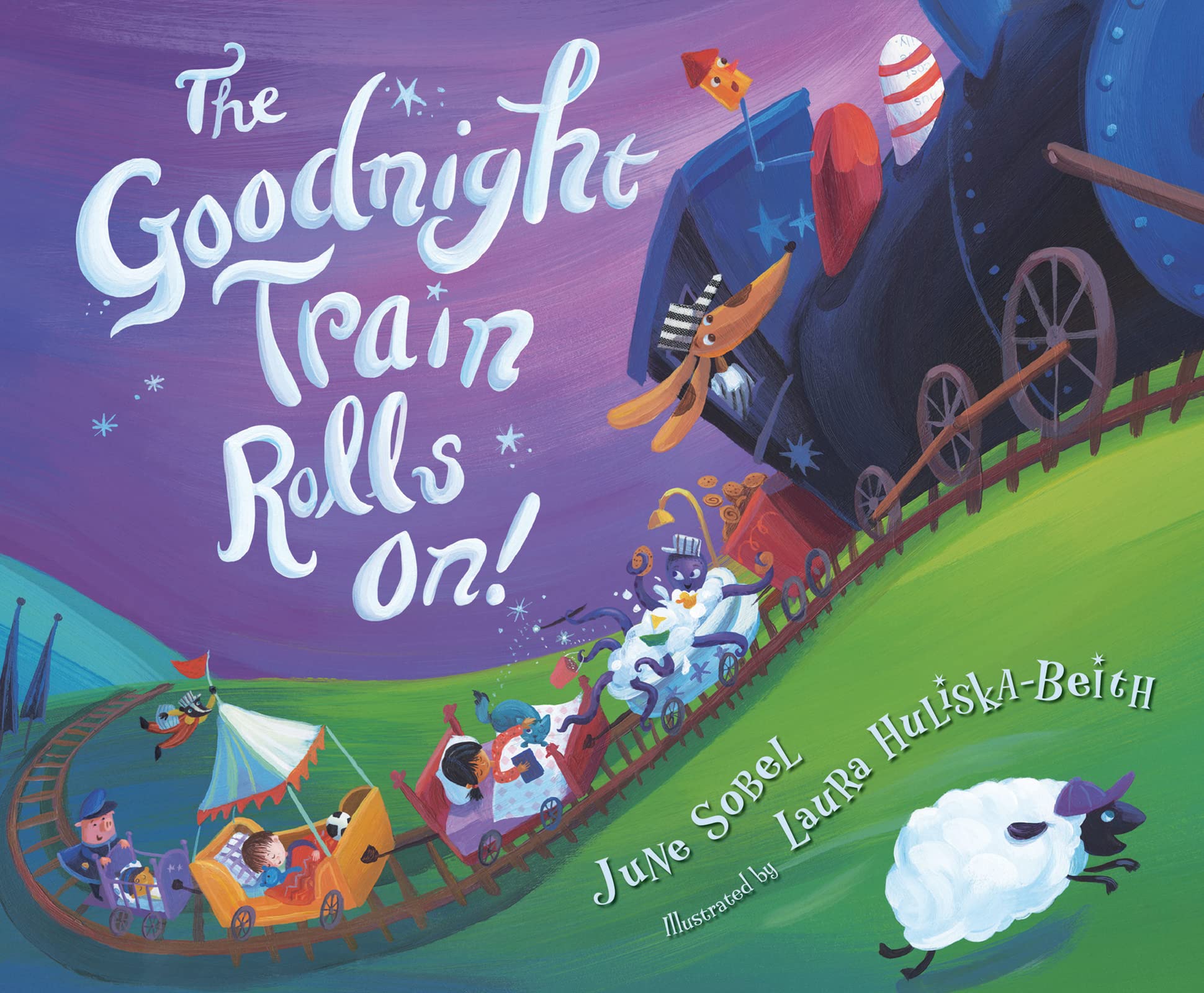 The Goodnight Train Rolls On! – Best Children's Bedtime Story Book for Relaxing Sleep & Sweet Dreams | Perfect Gift for Kids & Toddlers