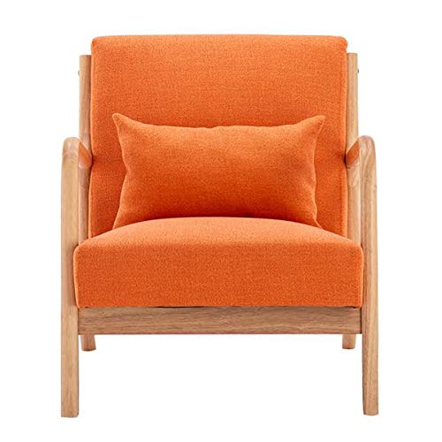 Single Person Chaise Lounge Sofa - Modern Guest Chair for Living Room, Bedroom & Patio - Comfortable One-Person Furniture Piece for Relaxing & Lounging