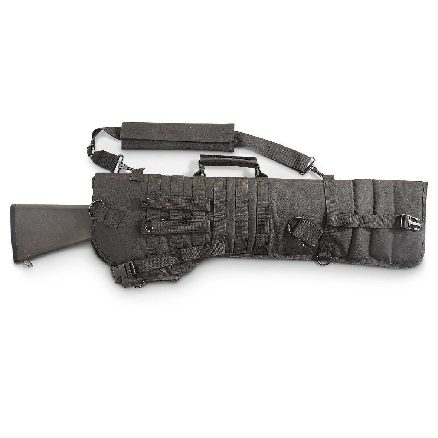 VISM by NcStar Tactical Rifle Scabbard Gun Case - Durable Military-Grade Rifle Cover for Hunting, Shooting & Outdoor Adventures - Perfect for AR-15, Shotgun & Long Gun Storage & Transport