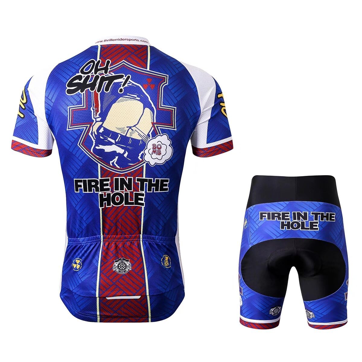 Men's Mountain Bike Short Sleeve Cycling Jersey - Breathable & Quick-Dry for Outdoor Sports & Thrill Riding | Perfect for Trail Adventures & Road Cycling