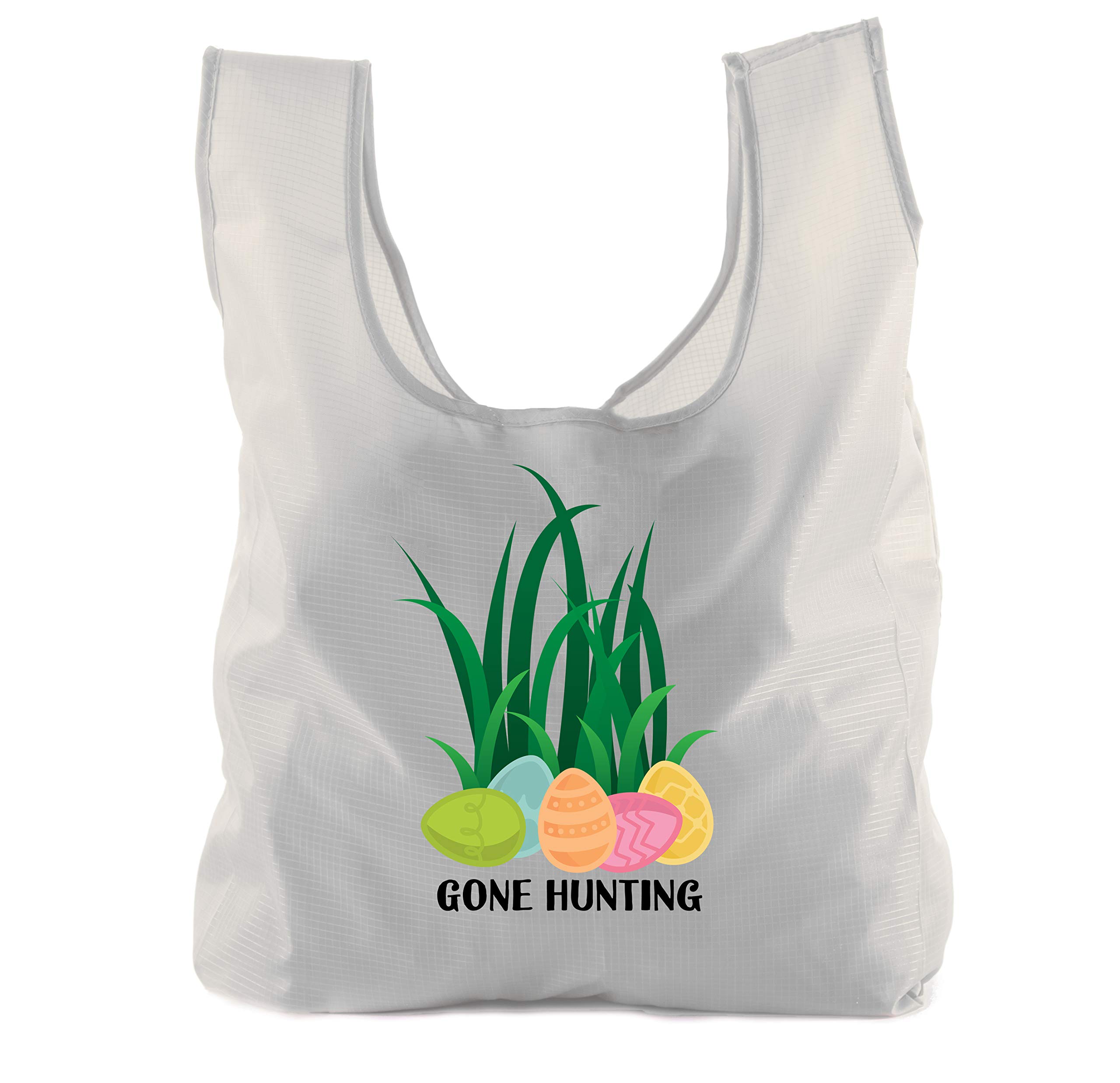 Easter Basket Bags - Bulk Reusable Grocery Tote Bags for Easter Egg Hunt & Spring Celebrations - Perfect for Easter Party Favors, Egg Hunt Events & Spring Gift Giving