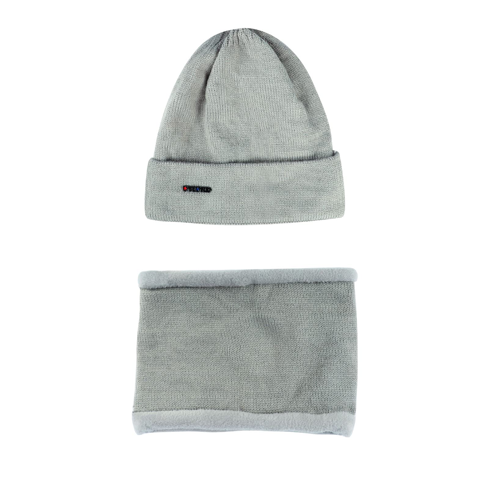 Warm Winter Hats and Scarf Set - Fleece Lined Knit Beanie & Neck Warmer for Men & Women | Cold Weather Accessories for Outdoor Activities