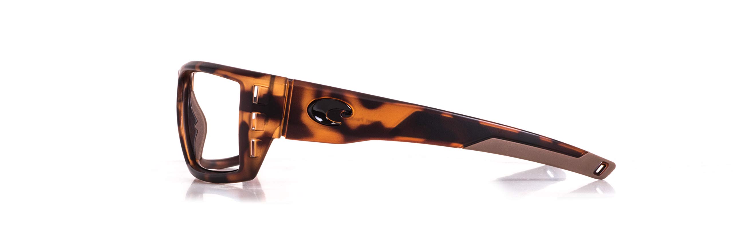 Costa Del Mar Rafael 0.75mm Leaded Glass X-Ray Radiation Protection Safety Glasses - Tortoise Frame for Dental, Medical & Industrial Use