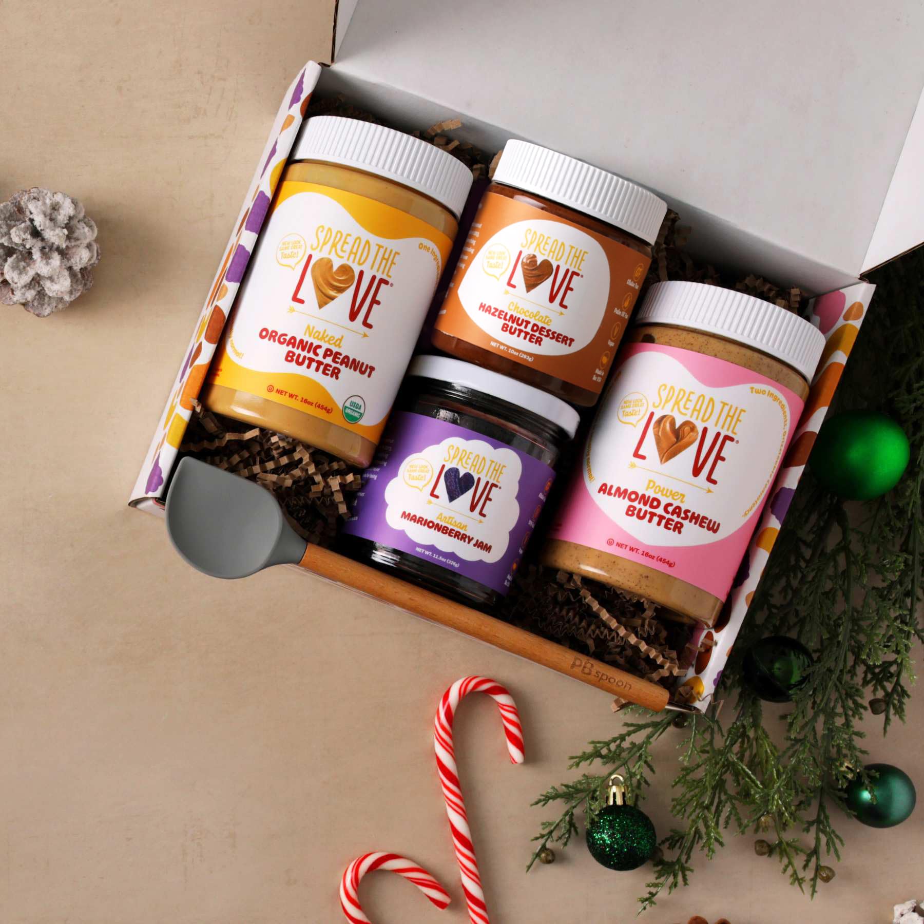 Spread The Love Gift Set - Thoughtful Present for Valentine's Day, Anniversary & Special Occasions - Perfect for Couples, Friends & Family