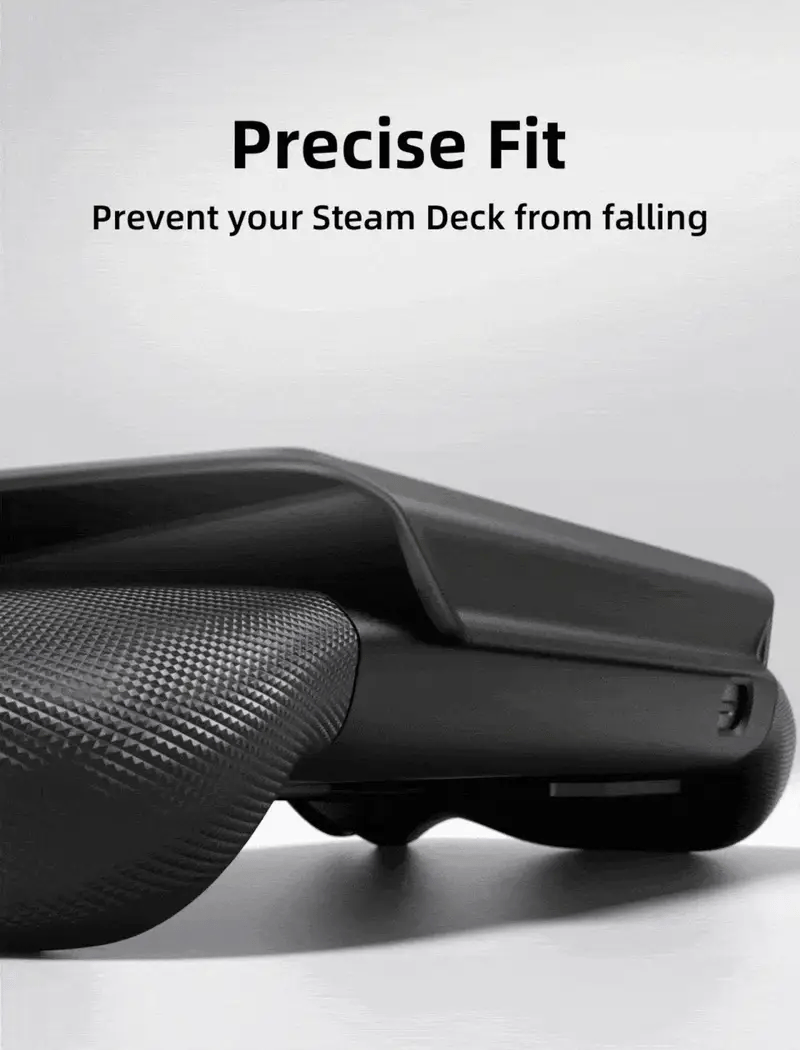 JSAUX ModCase for Steam Deck - Protective Cover with Grip & Stand | PC0104 Basic Set | Perfect for Gaming, Travel, and Storage