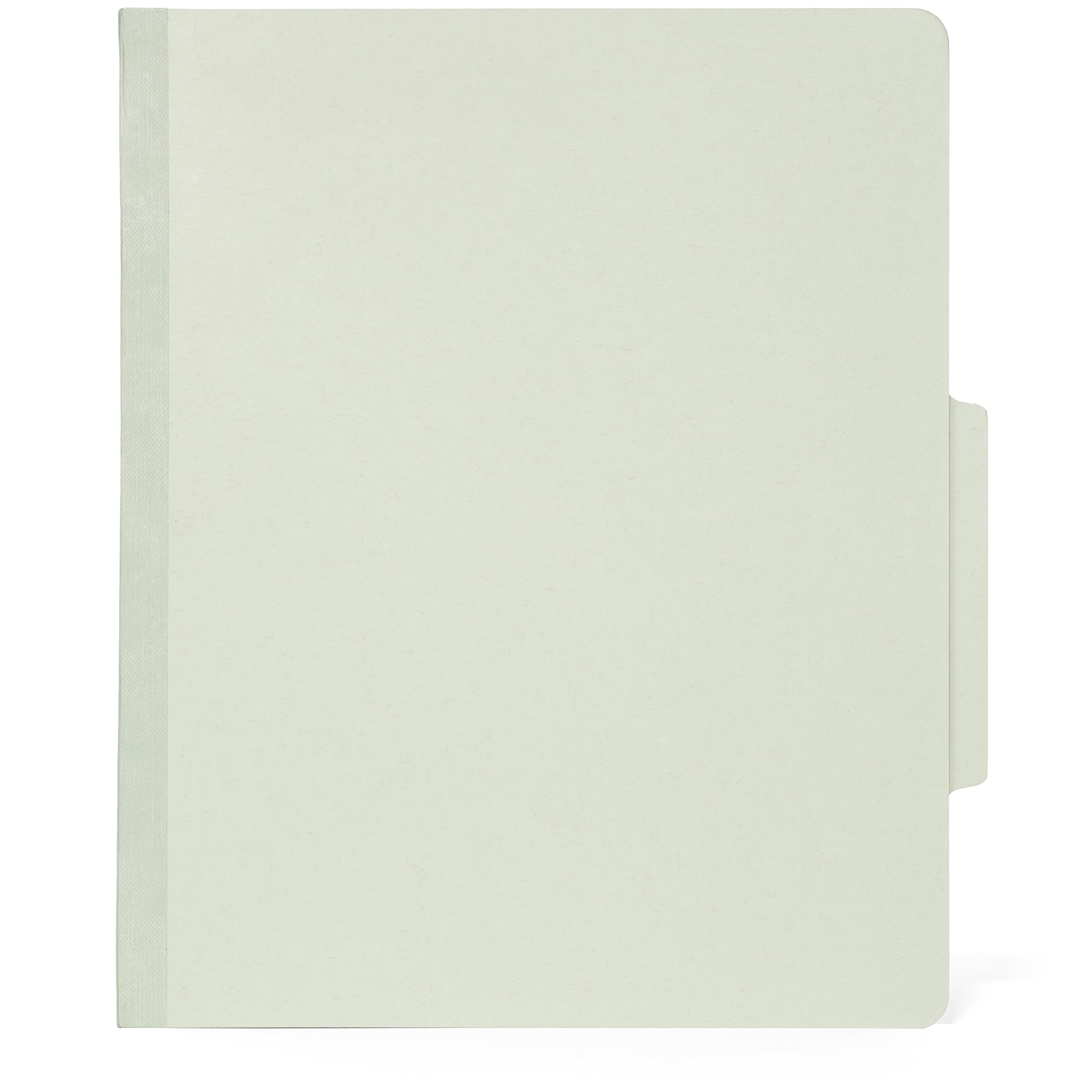 10 Pack Gray Green Letter Size Classification Folders - 2 Divider Pockets & 2 Inch Tyvek Expansion - Durable 2-Prong Fastener for Organizing Medical Files, Office Documents - Perfect for Filing Cabinets, Home Office & School Supplies