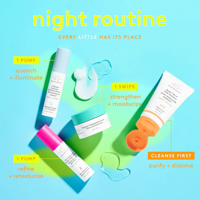 Drunk Elephant The Littles Travel Set - Skincare Cleanser & Moisturizer for On-the-Go Hydration | Perfect for Travel, Gym & Overnight Stays