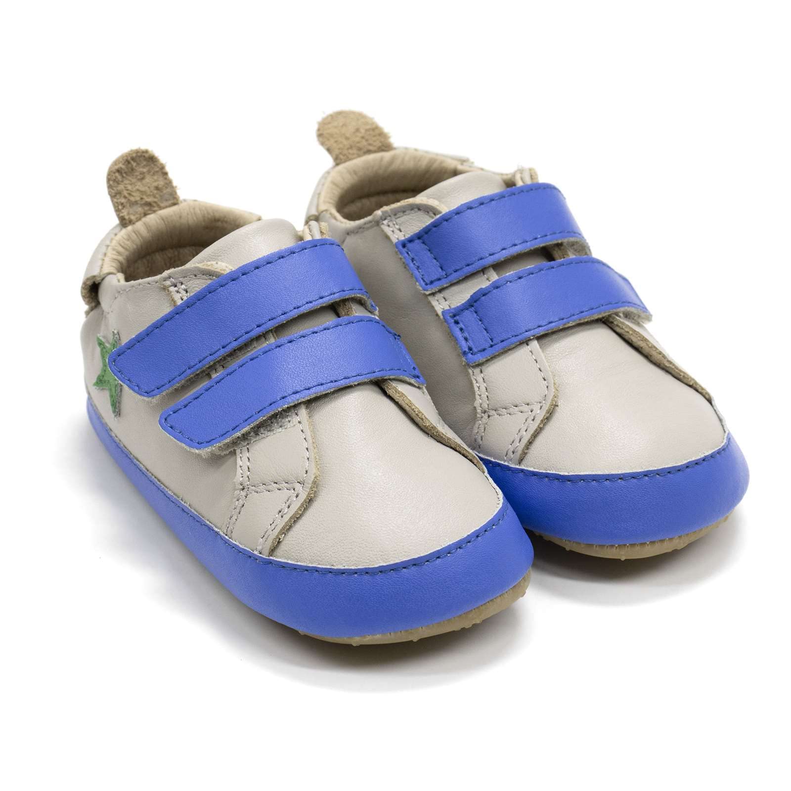Old Soles Baby Boys Star Markert Sneakers - Soft Leather First Walkers for Infants & Toddlers (6-24 Months) - Perfect for Playdates, Park Outings & Everyday Wear
