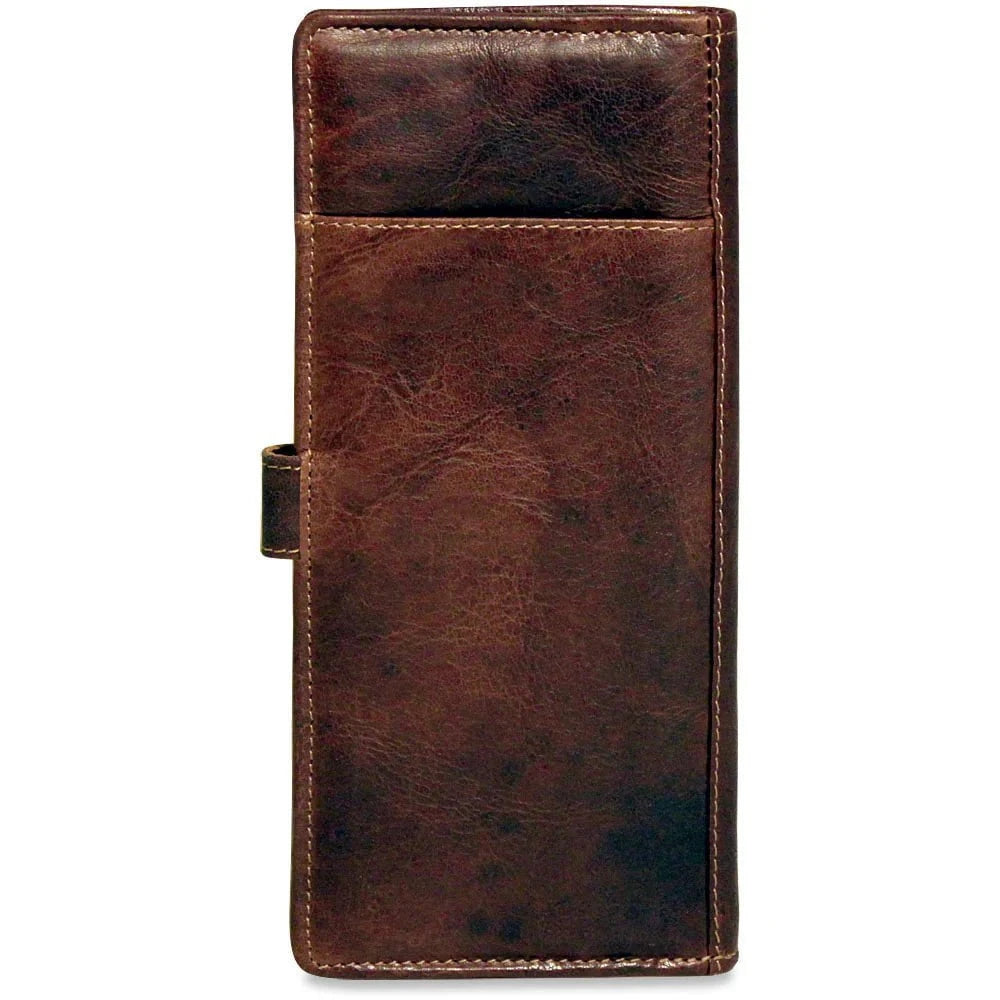 Jack Georges Travel Wallet - RFID Blocking Leather Passport Holder for Men & Women - Perfect for Airplane, Cruise, and International Travel Accessories