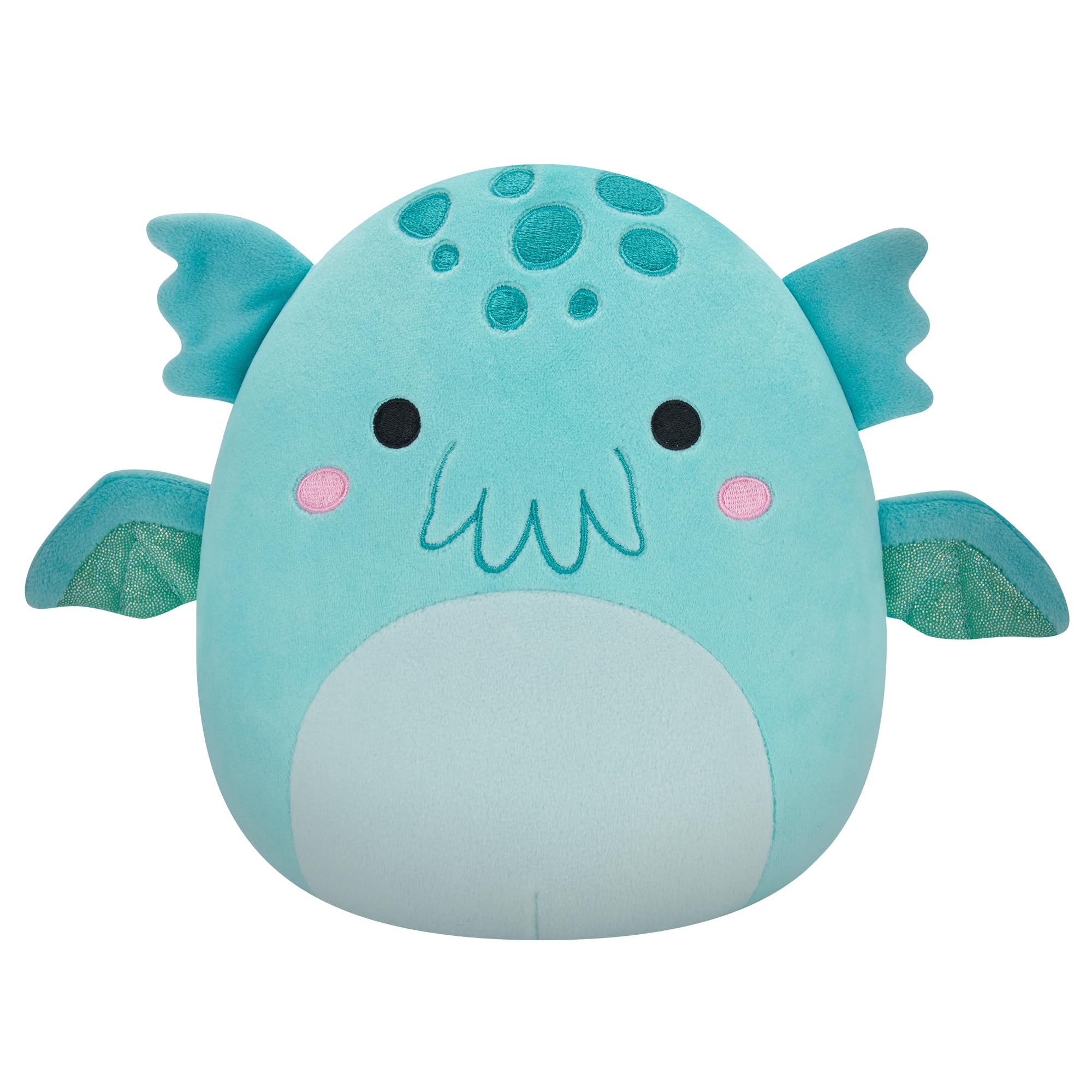Squishmallows REI Cthulhu Plush Toy - 8 Inch Soft Stuffed Animal Figure for Kids & Collectors | Cute Cthulhu Squishy Pillow for Bedroom Decor, Gaming Room, and Stress Relief