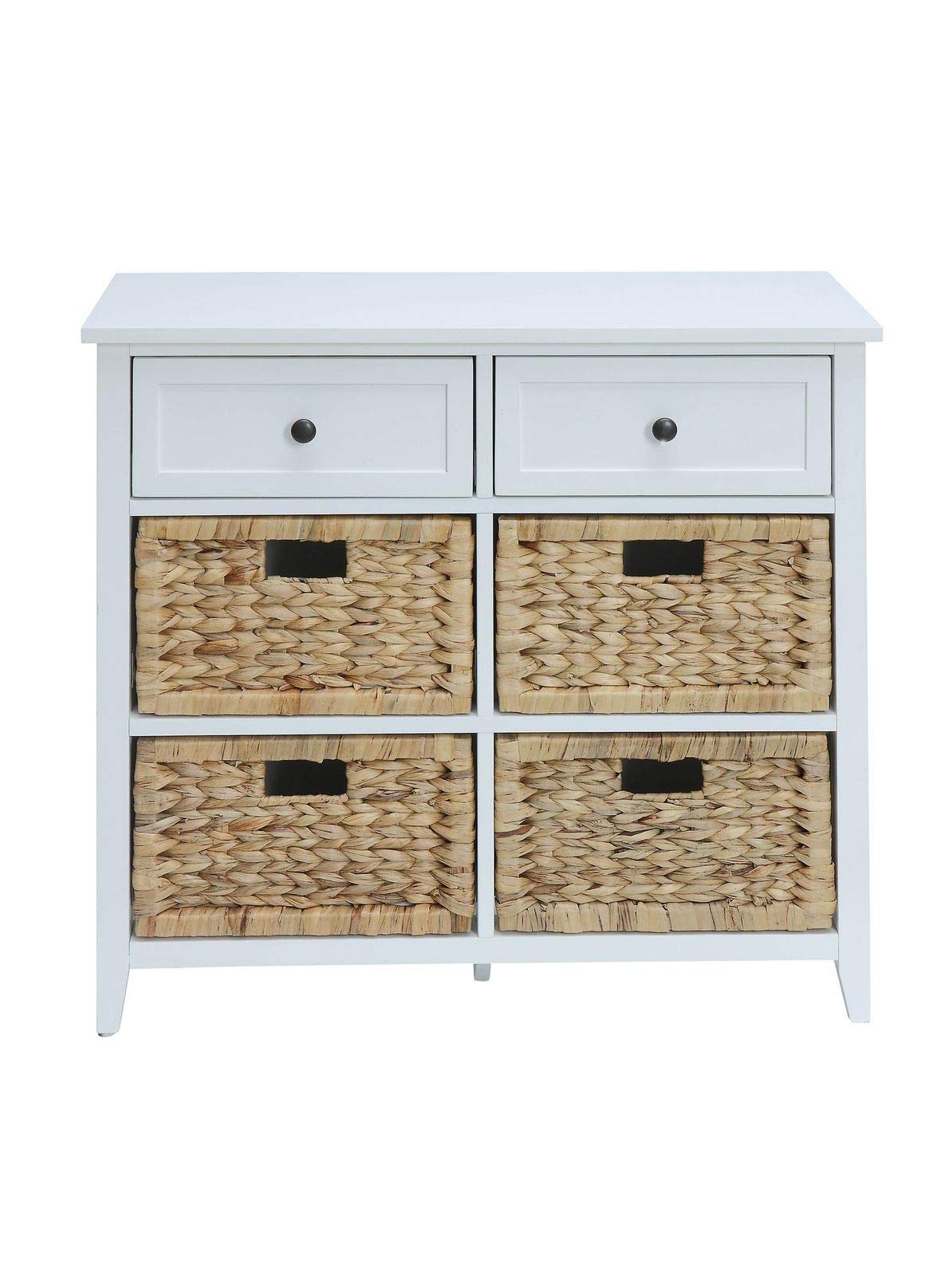 Knocbel 6-Drawer Solid Wood Storage Cabinet - 30