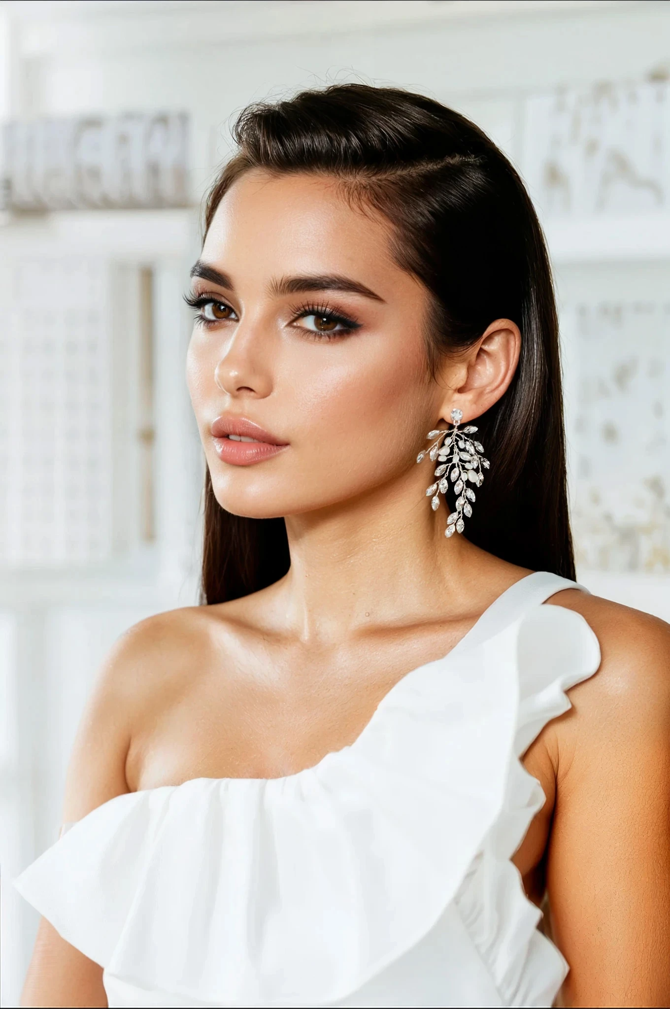 Raelyn Elegant Gold Hoop Earrings for Women - Trendy & Lightweight Dangle Earrings for Everyday Wear, Parties & Gifts