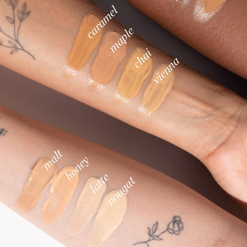 Best Oat Milk Foundation - Vegan, Cruelty-Free & Hydrating Makeup for Sensitive Skin | Perfect for Daily Wear & Natural Looks