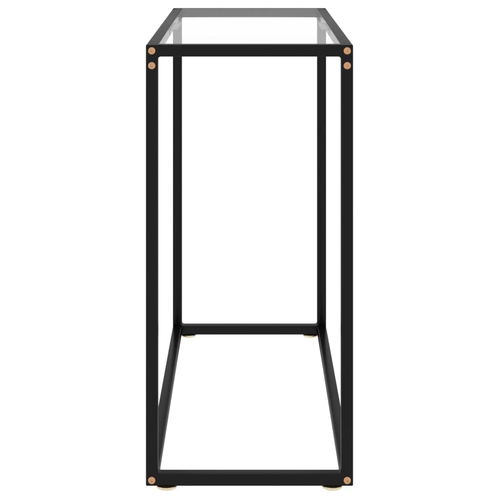 Modern Glass Console Table - 31.5