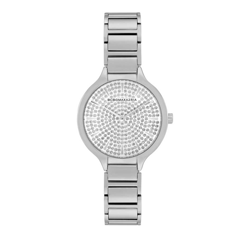 BCBGMAXAZRIA BG50678010 Women's Luxury Fashion Watch - Elegant Stainless Steel Bracelet, Water Resistant, Perfect for Office, Party & Everyday Wear