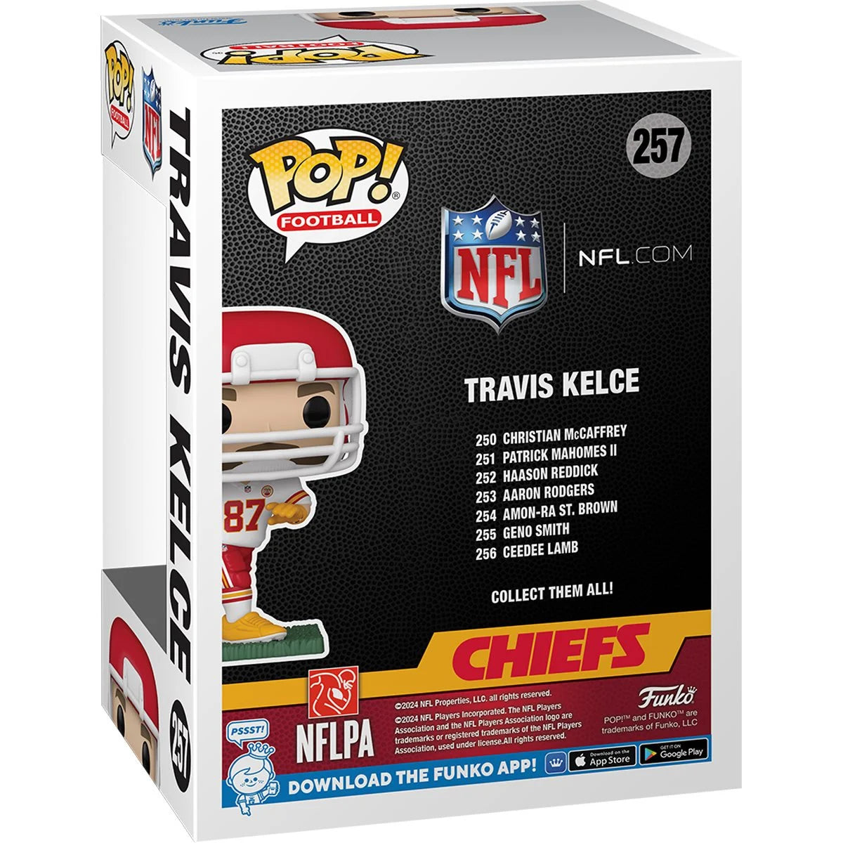 Travis Kelce Kansas City Chiefs Away Jersey - Official NFL Football Jersey for Men - Perfect for Game Day, Tailgating & Fan Events