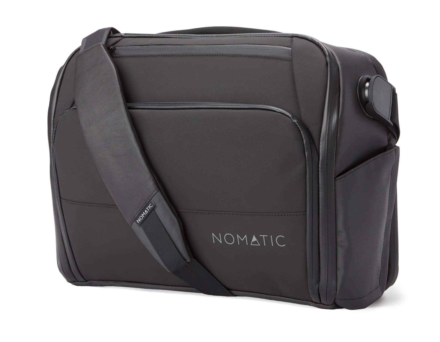 NOMATIC Messenger Bag for Men & Women - Professional 15-Inch Laptop Briefcase with RFID Protection - Water-Resistant Crossbody Shoulder Bag for Business Travel, Office Work & Daily Commute (Black)