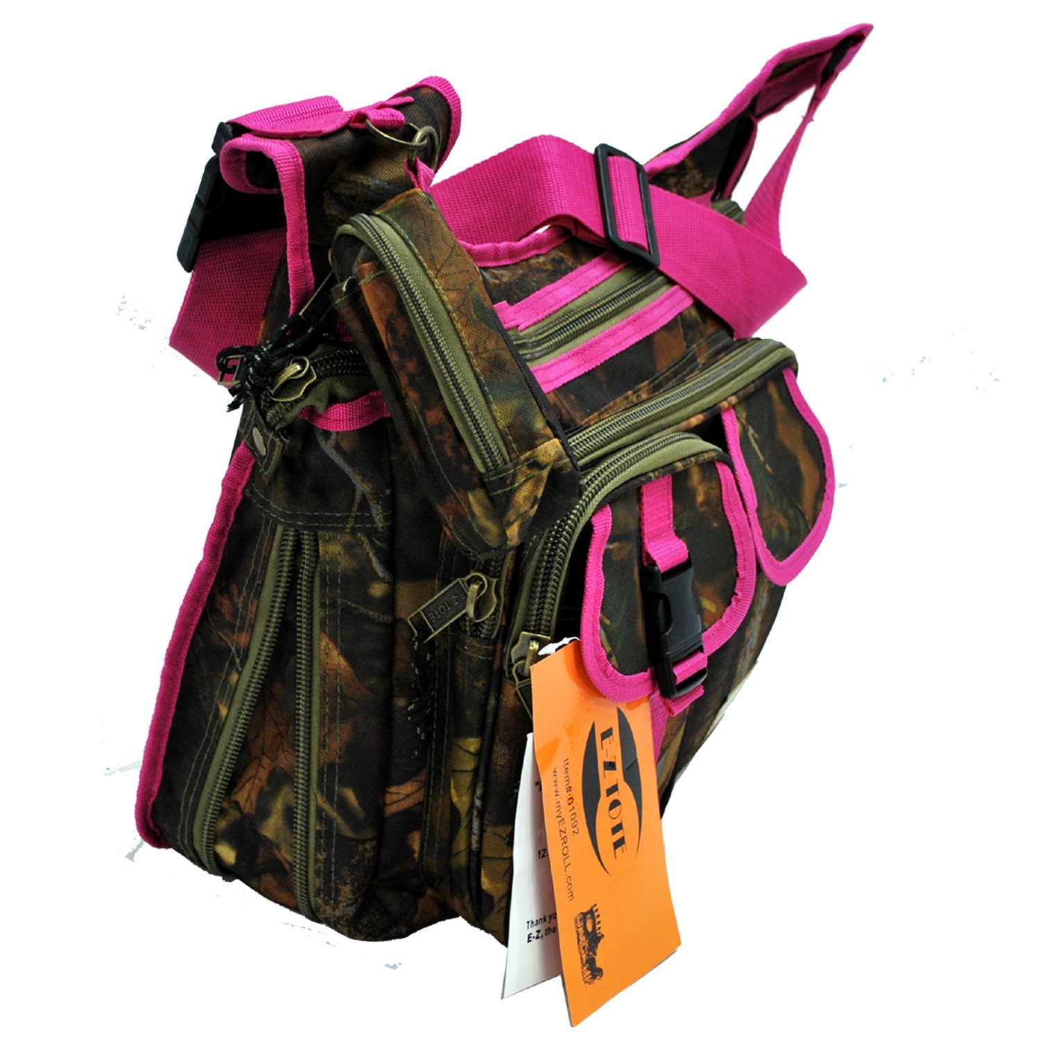 E-Z Tote Camouflage Shoulder Bag - Waterproof Crossbody Messenger Purse for Men & Women (3 Colors) - Perfect for Hiking, Travel & Outdoor Adventures