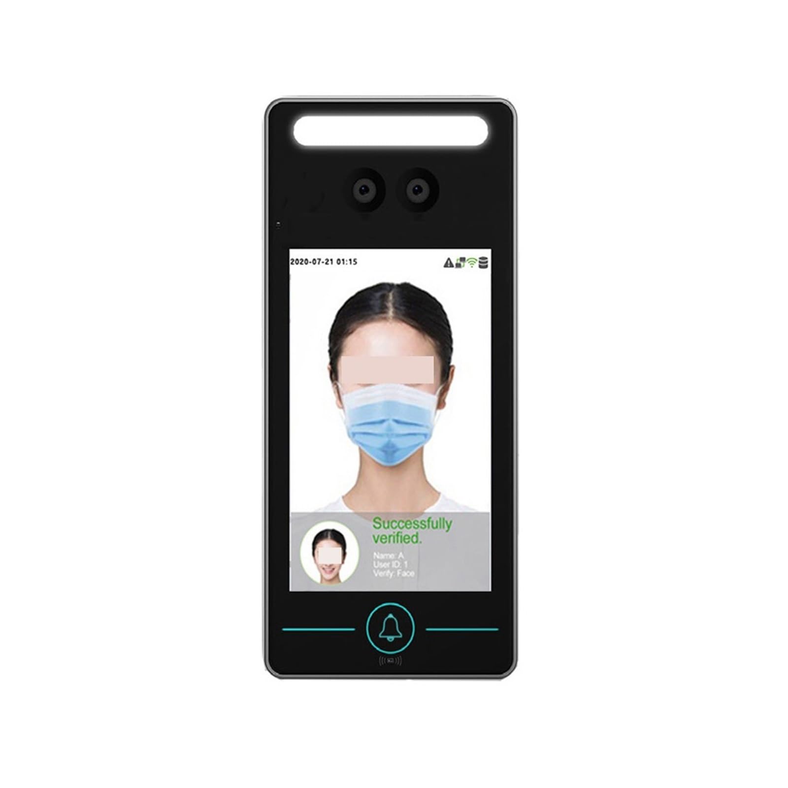 Speedface-V4L-IC Facial Recognition & RFID Door Access Control System with TCP/IP & USB - Secure Time Attendance for Offices, Schools & Smart Buildings