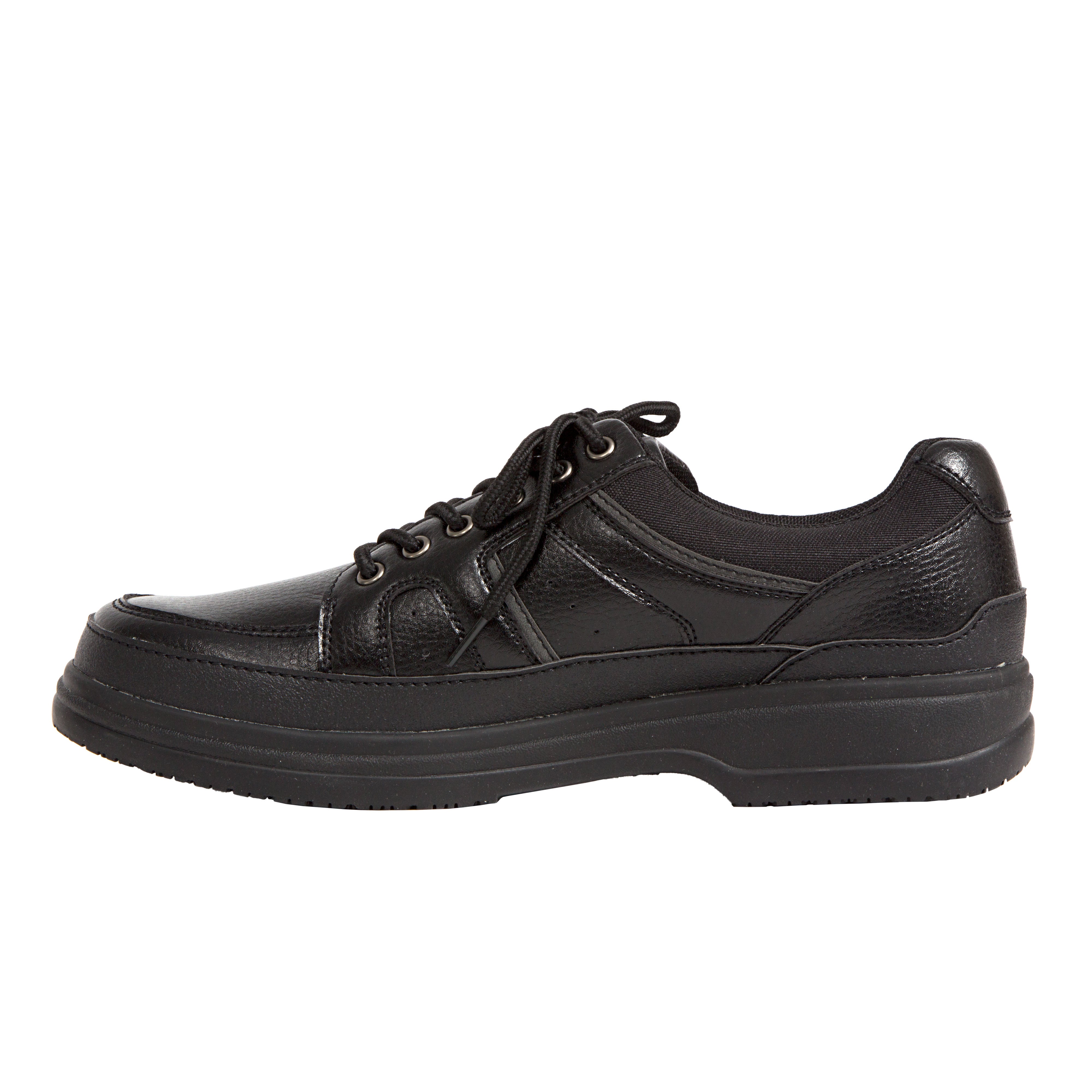 Slip-Resistant Men's Oxford Dress Shoes for Work - Non-Slip Professional Business Shoes for Officers, Security & Restaurant Workers