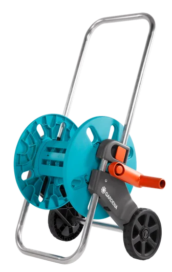 Gardena Hose Trolley CleverRoll S 18500-20 - Compact Garden Hose Reel with Automatic Rewinding for Easy Watering & Storage | Perfect for Small Yards, Patios & Balconies