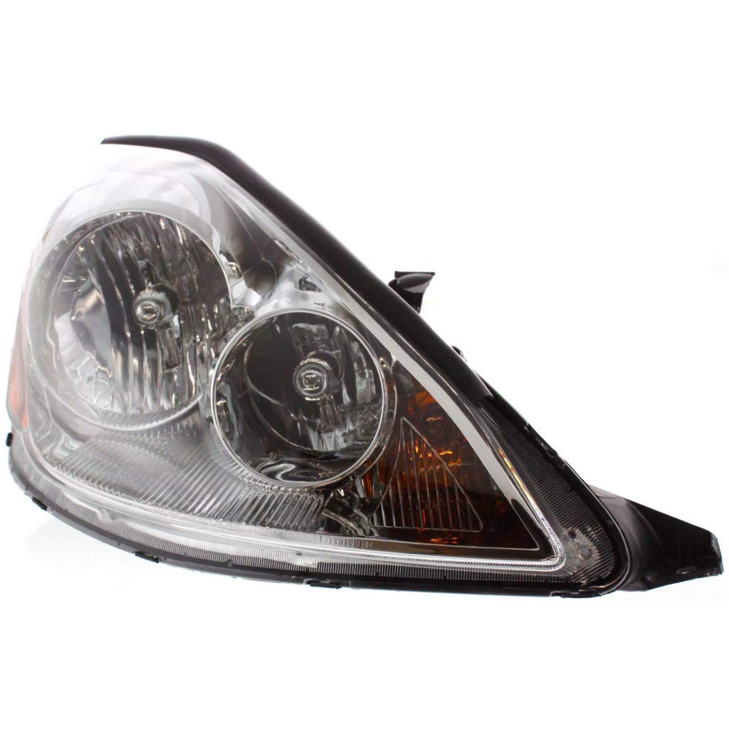 2006-2010 Toyota Sienna Headlight Assembly - DOT Certified Replacement Headlights with Bulbs (Driver & Passenger Side) | Perfect for Night Driving & Foggy Conditions | TO2502172 TO2503172