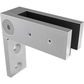 Stainless Steel 316 Glass Pool Fence Clamp - 12mm Wall Connector Bracket for Secure Glass to Wall Installation | Perfect for Residential & Commercial Pool Fencing Safety Barriers