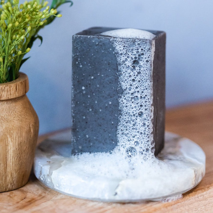 Osmia Exfoliating Body Bar - Organic Soap for Smooth Skin | Perfect for Shower & Spa Use at Home