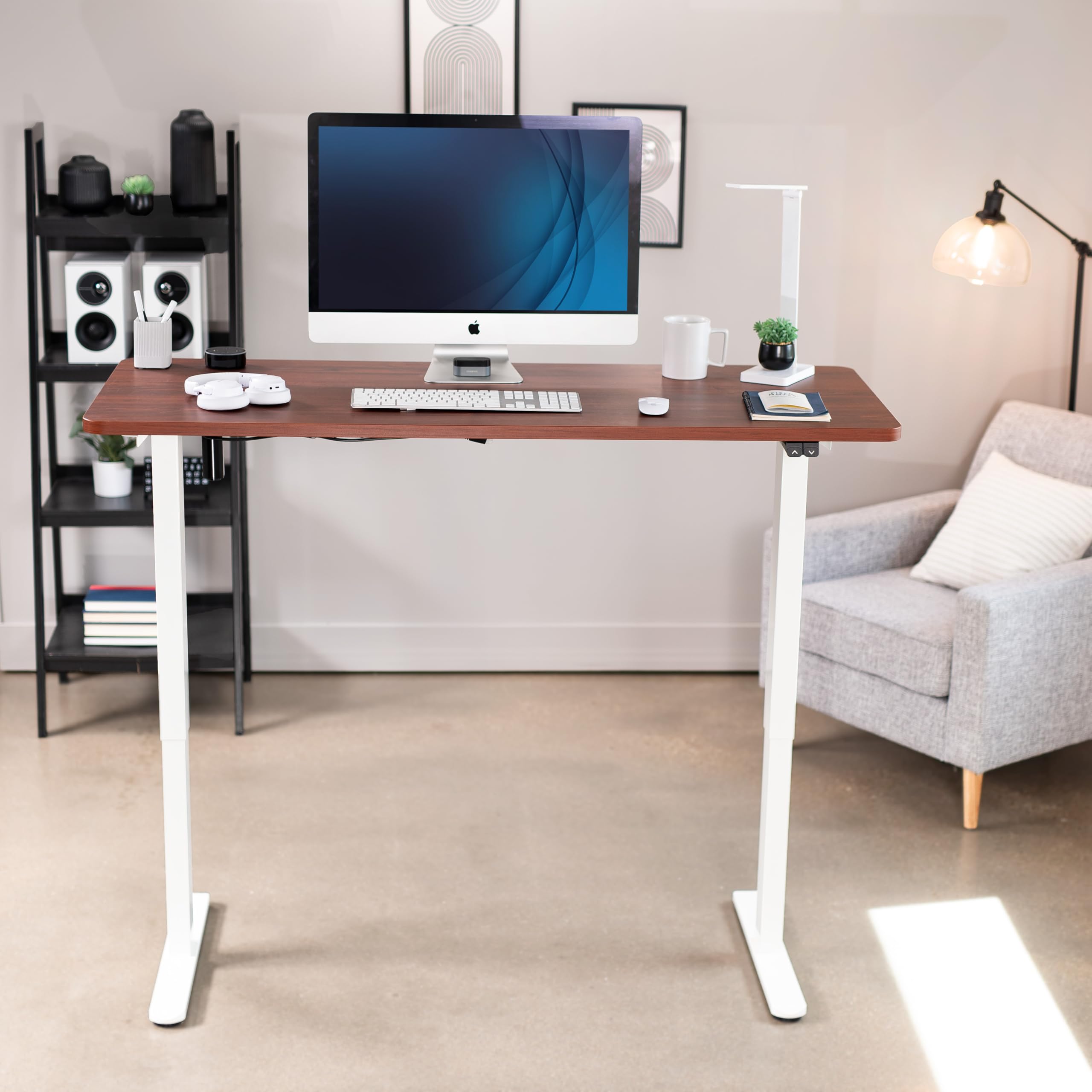 VIVO 60-inch Electric Height Adjustable Standing Desk, 60