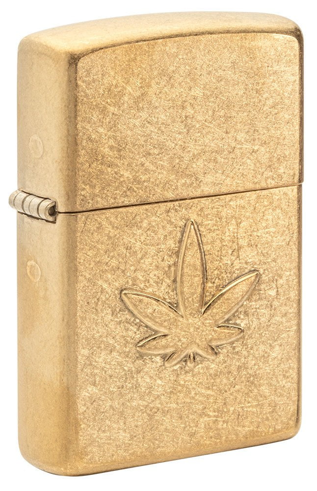 Premium Cannabis Tumbled Brass Stamped Pendants - Handmade Jewelry for Weed Lovers & 420 Gifts - Perfect for Necklaces, Keychains & Accessories