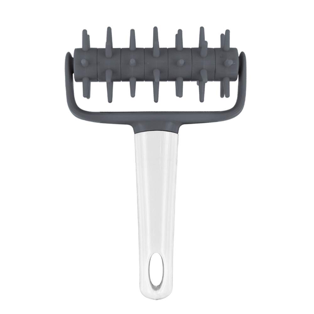 Premium Pizza Hole Puncher & Dough Needle Roller - Professional Baking Tool for Pizza, Cake, Pie, Bread & Pastry (Black) | Perfect for Home Bakers & Commercial Kitchens