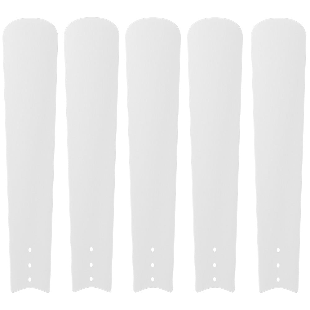 Elgin 52 Inch 5-Blade Replacement Ceiling Fan Blades Only - Smart Home Compatible for Bedroom, Living Room & Outdoor Use