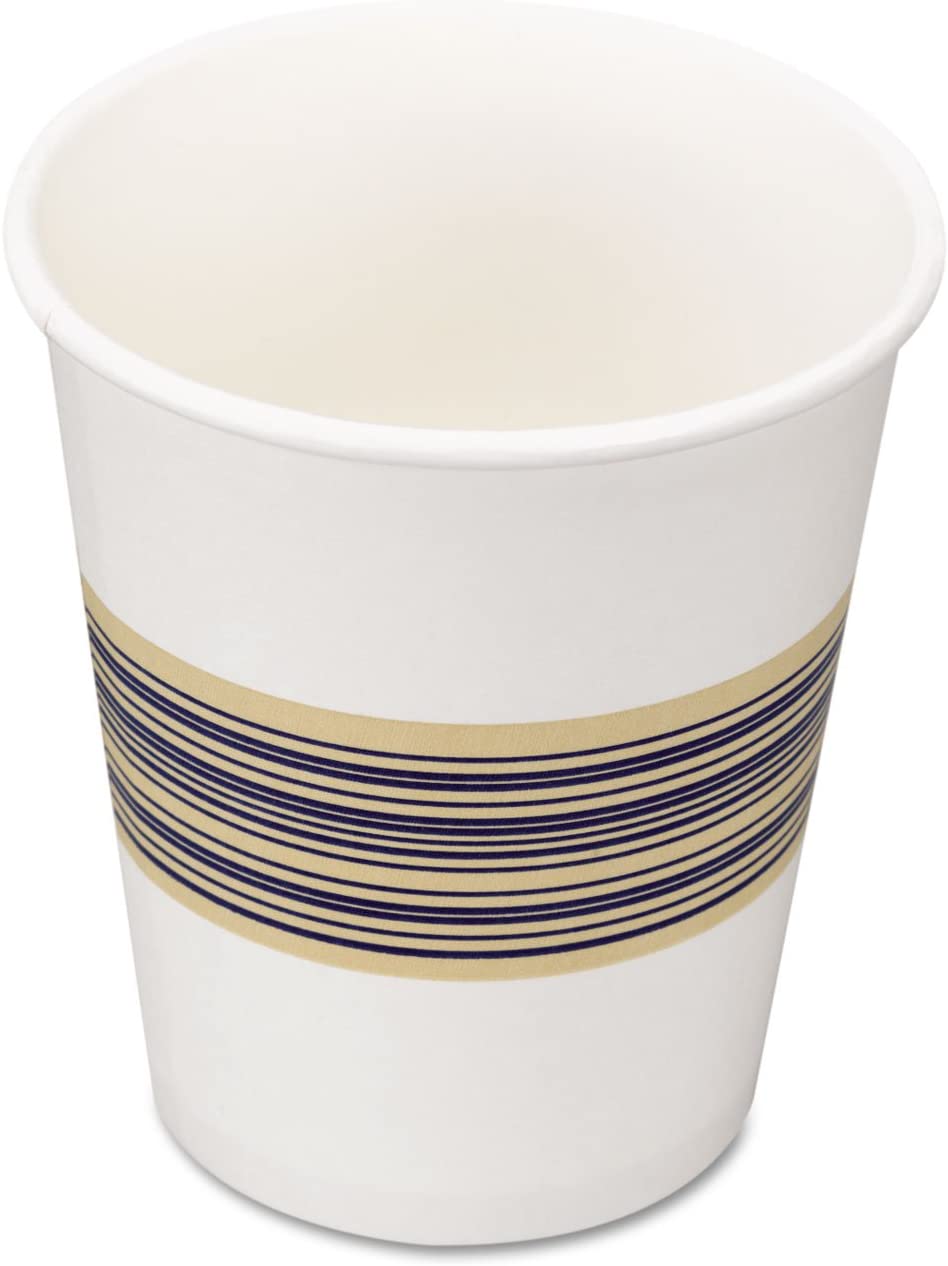 8oz Disposable Paper Hot Cups - 1000 Pack, Eco-Friendly Coffee Cups for Office, Cafes & Events | Perfect for Hot Beverages, Tea & Coffee