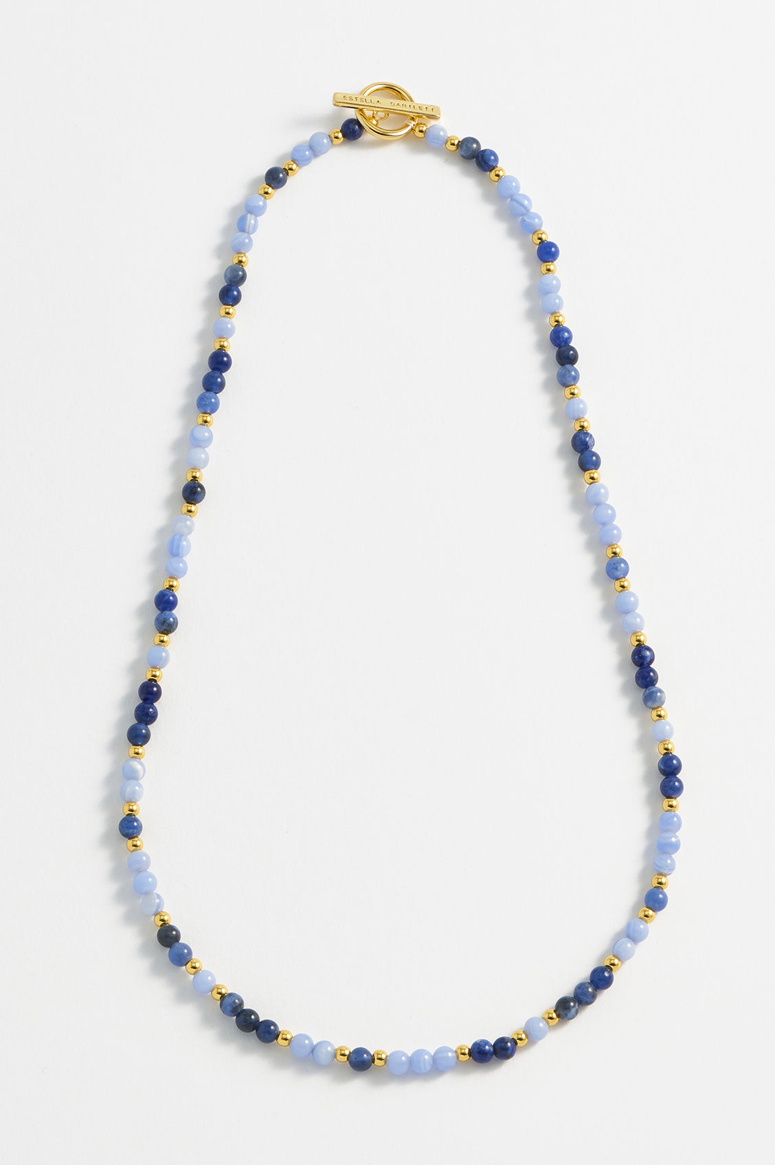 Elegant T Bar Beaded Necklace for Women - Minimalist Layering Jewelry Gift for Birthday, Anniversary & Everyday Wear