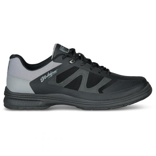 KR Strikeforce Epic Black/Charcoal Bowling Shoes - Men's & Women's Performance Bowling Footwear for League Play & Tournaments | Comfortable & Durable for Pro Bowlers