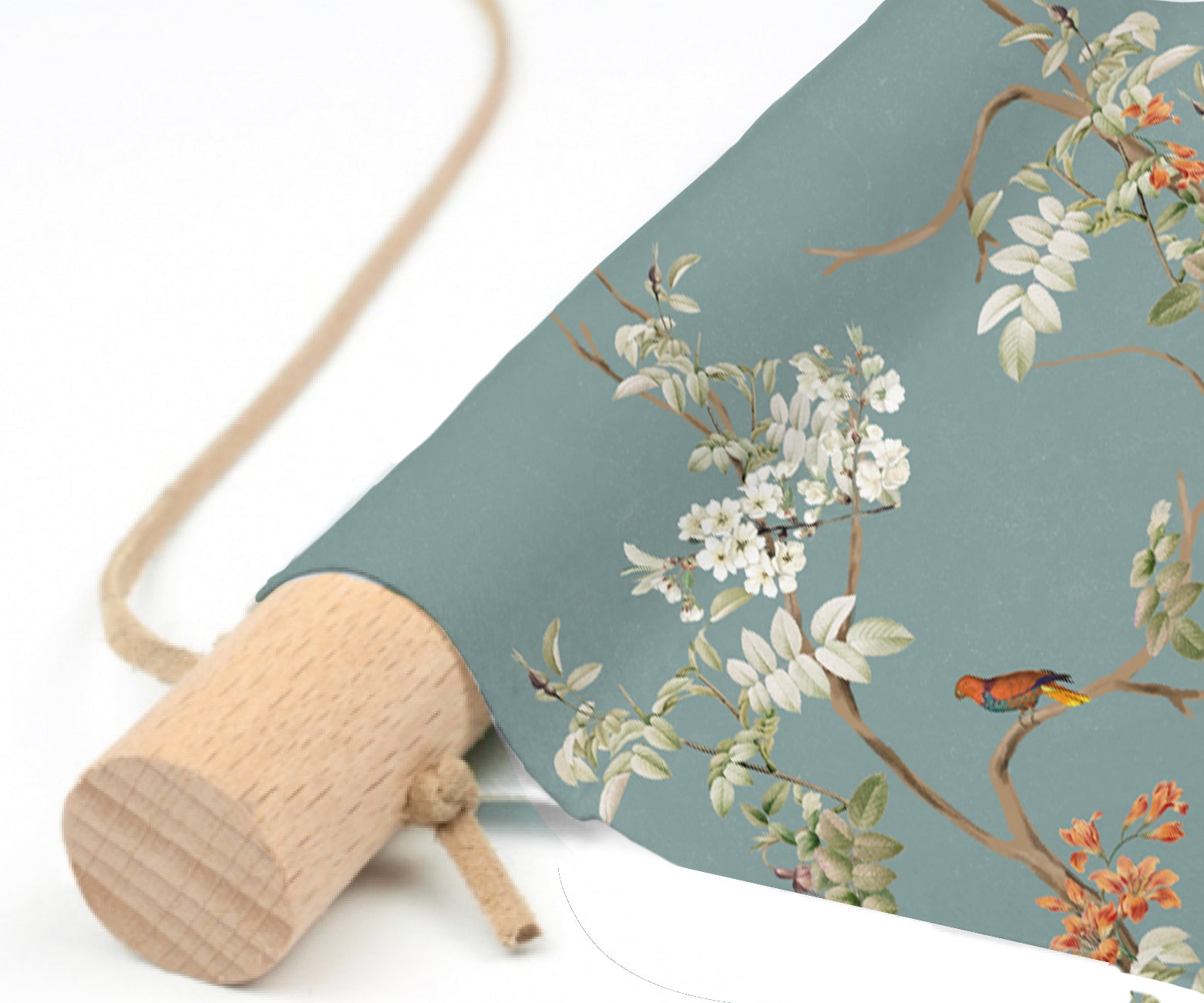 Lush Eden Teal Textile Poster - Vibrant Wall Art Decor for Living Room, Bedroom & Office