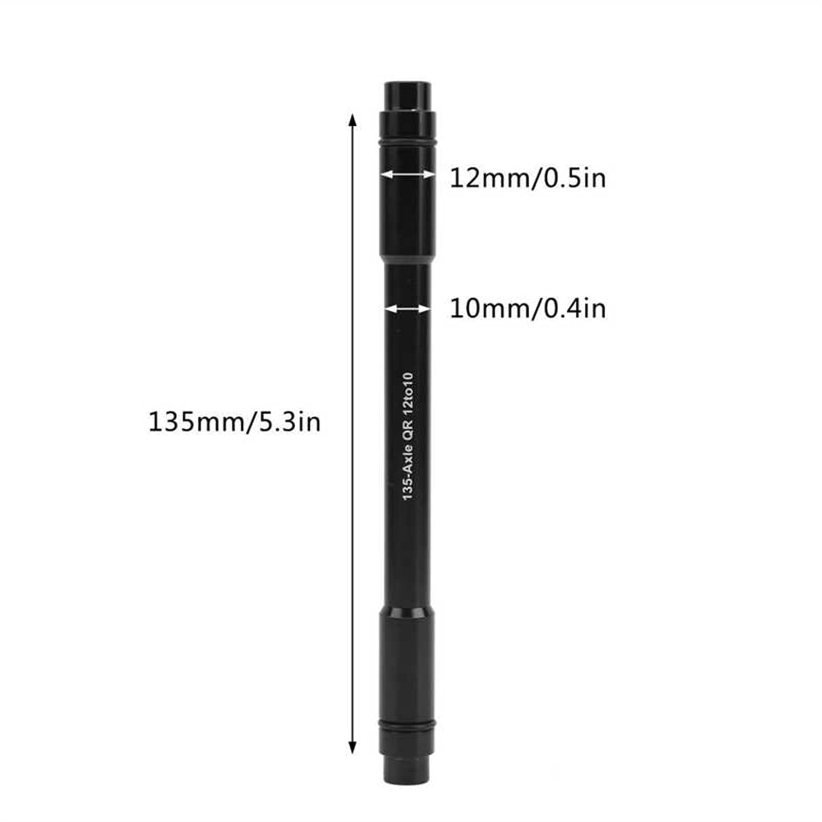 Lightweight Aluminum Alloy Bicycle Wheel Quick Release Thru Axle Skewers - Front & Rear Fork Compatible, Wear-Resistant & Compact Design for Road & Mountain Bikes - Perfect for Commuting, Racing & Off-Road Cycling