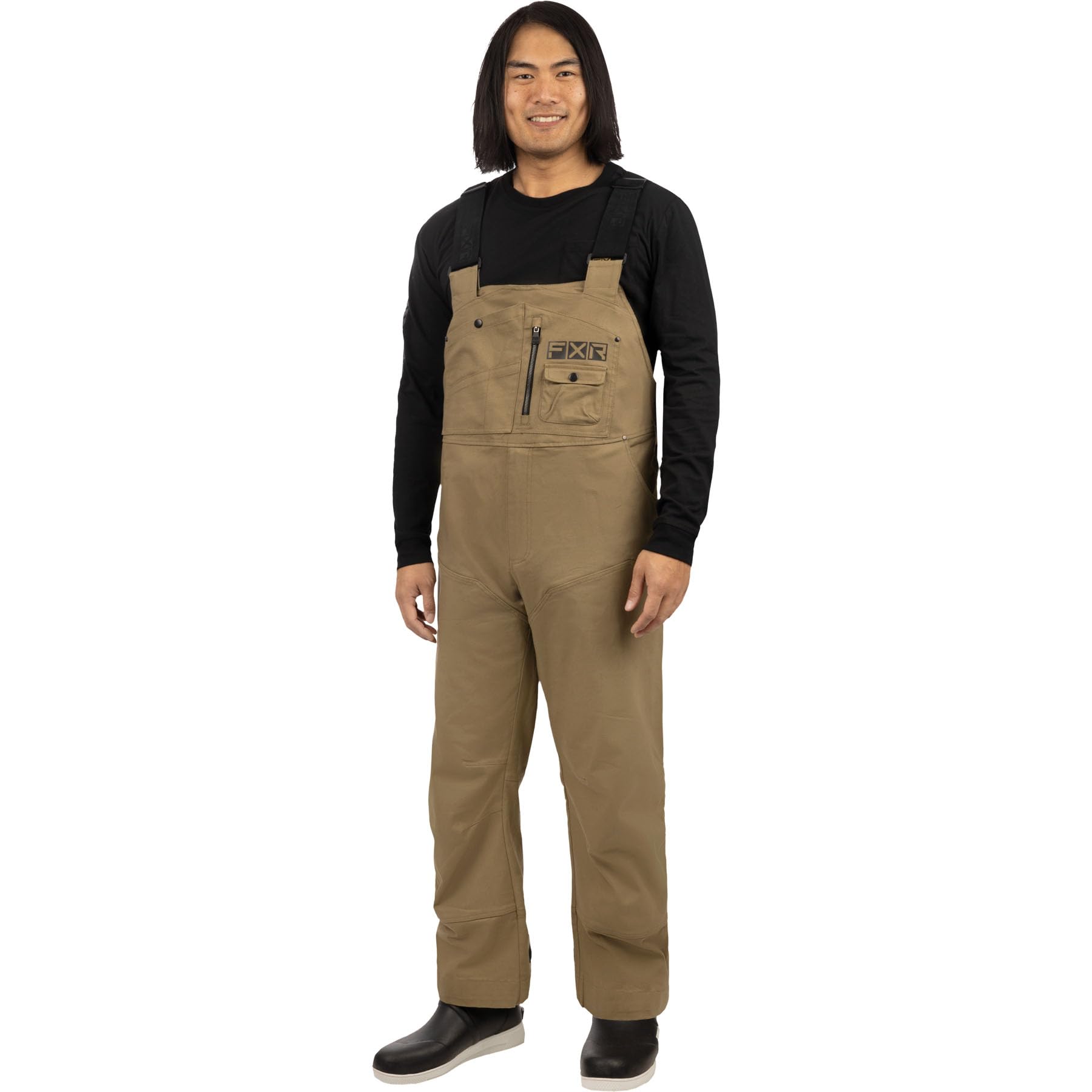 FXR Unisex Task Overall Bib Pant 2025 - Heavy Duty Canvas Work Overalls for Men & Women - XL Size - Perfect for Construction, Farming & Outdoor Workwear