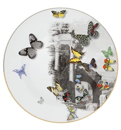 Vista Alegre Porcelain Forum Set of 2 Dessert Plates - Elegant Fine China for Cakes, Pastries & Desserts - Perfect for Dinner Parties, Tea Time & Special Occasions