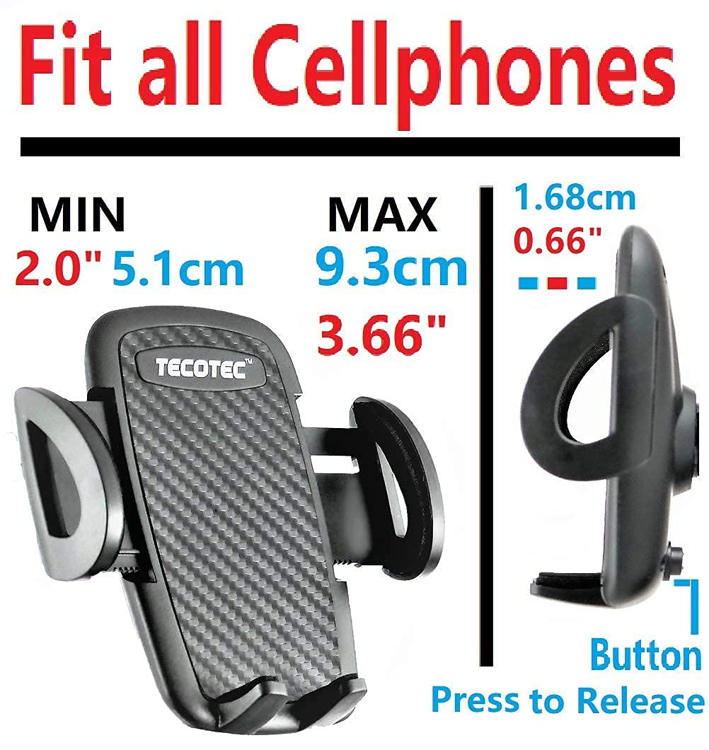 Universal Car Cup Holder Phone Mount - Ultra Stable Short Cup Design for iPhone 15 Pro Max/14/13 & Samsung S23 Ultra/S22/Plus - Perfect for Hands-Free Driving, GPS Navigation & Road Trips