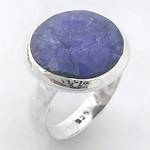 925 Silver Lapis Lazuli Ring for Women - Handmade Jewelry Gift for Mother's Day & Bridesmaids
