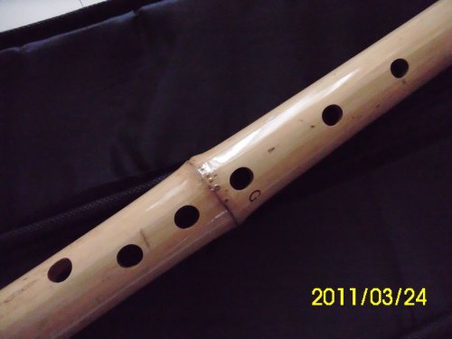 7 Hole Shakuhachi Dongxiao Bamboo Flute - G Key Traditional Japanese Zen Meditation Instrument for Beginners & Professionals - Perfect for Zen Practice, Music Therapy & Cultural Performances