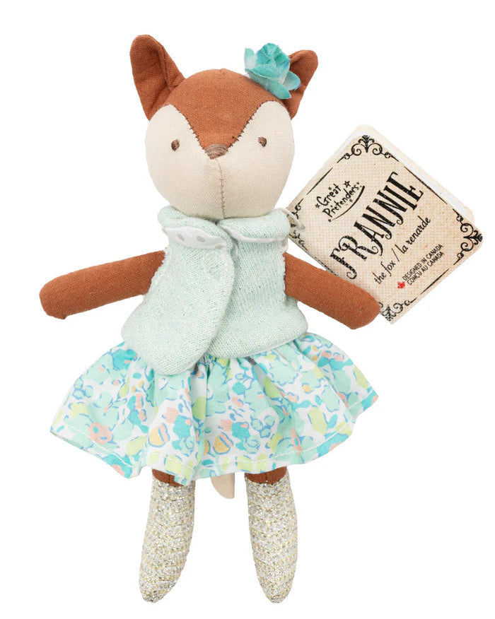 Frannie The Fox Plush Toy - Adorable Stuffed Animal for Kids, Gifts & Nursery Decor | Perfect for Cuddling, Playtime & Room Decoration