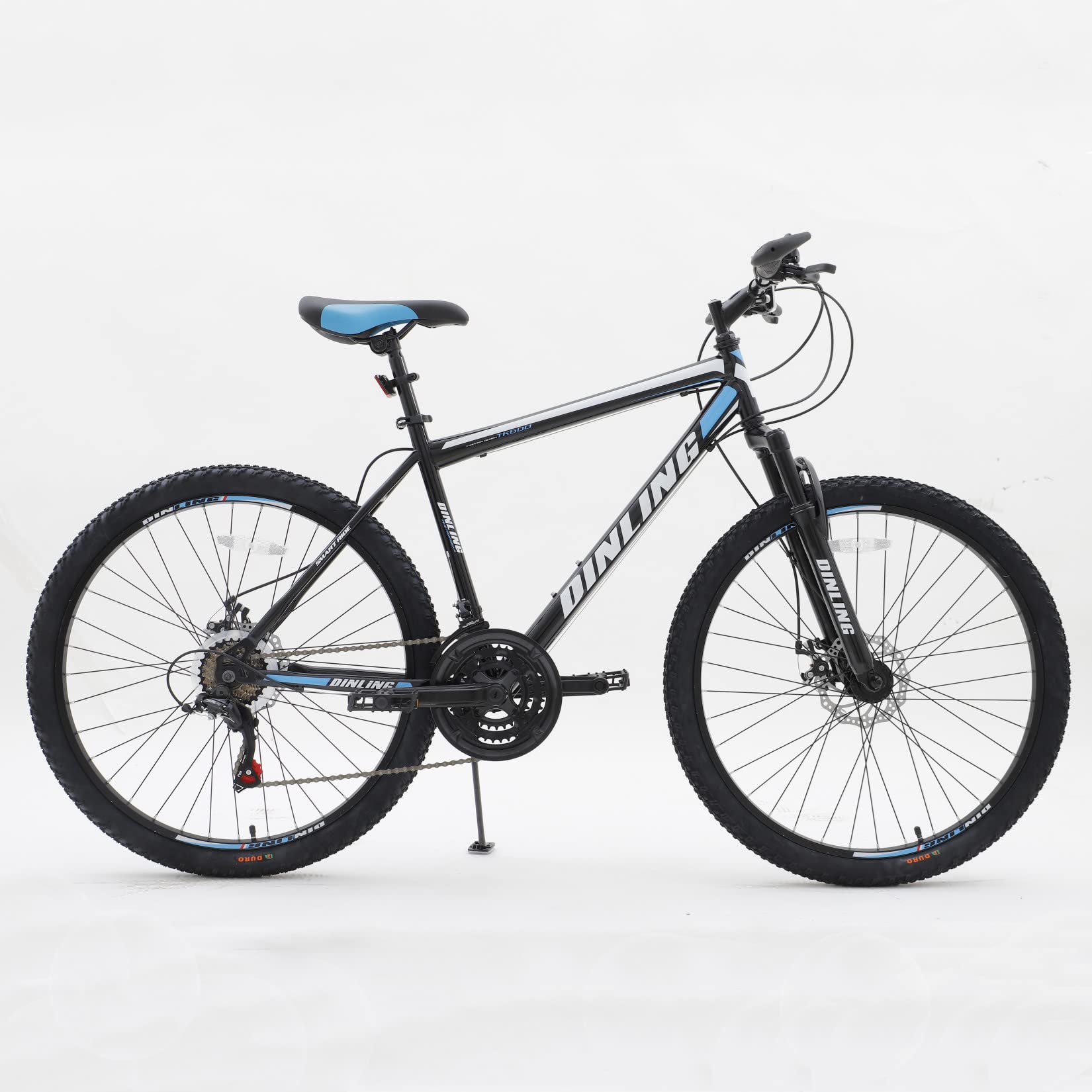 Gmlmes 26 Inch 21 Speed Mountain Bike for Men & Women - Lightweight Aluminum Frame, Shimano Gears, Dual Disc Brakes - Perfect for Trail Riding, Commuting & Outdoor Adventures (Multiple Colors)